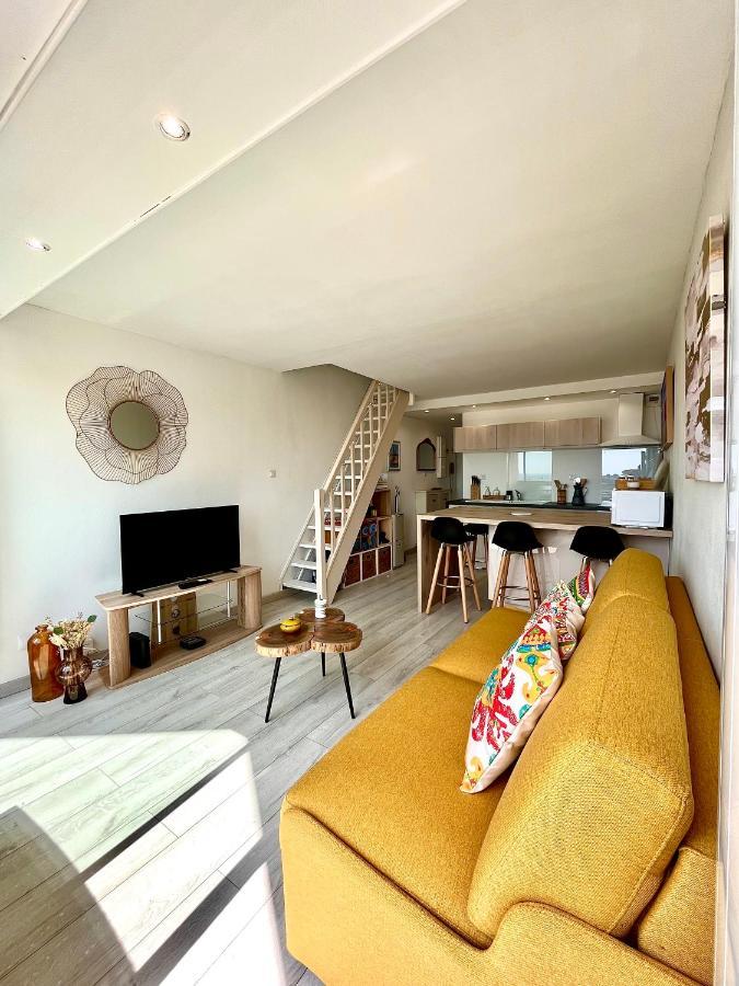 Duplex Cosy Avec Vue Mer Apartman Cucq Kültér fotó