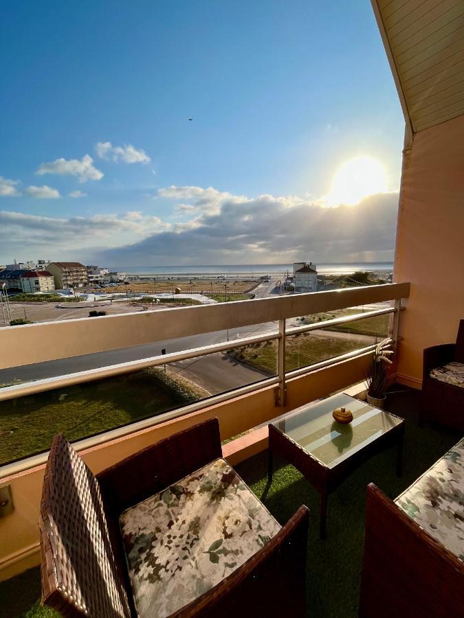 Duplex Cosy Avec Vue Mer Apartman Cucq Kültér fotó