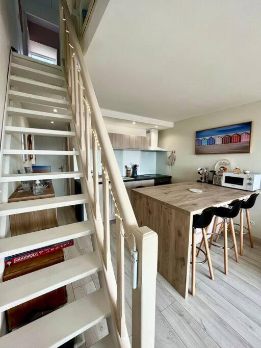 Duplex Cosy Avec Vue Mer Apartman Cucq Kültér fotó